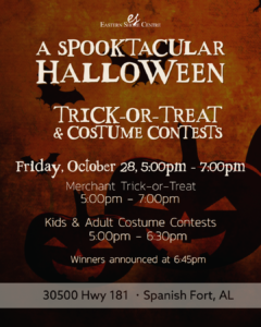 A Spooktacular Halloween Trick-or-Treat and Costume Contest at Eastern Shore Centre