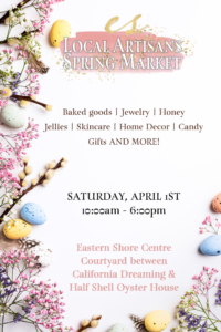 Local Artisans Spring Market at Eastern Shore Centre with Rosedown Designs
