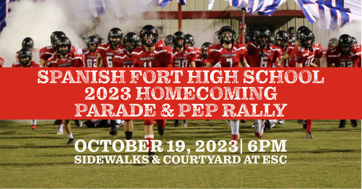 Spanish Fort High School 2023 Homecoming Parade & Pep Rally at Eastern Shore Centre